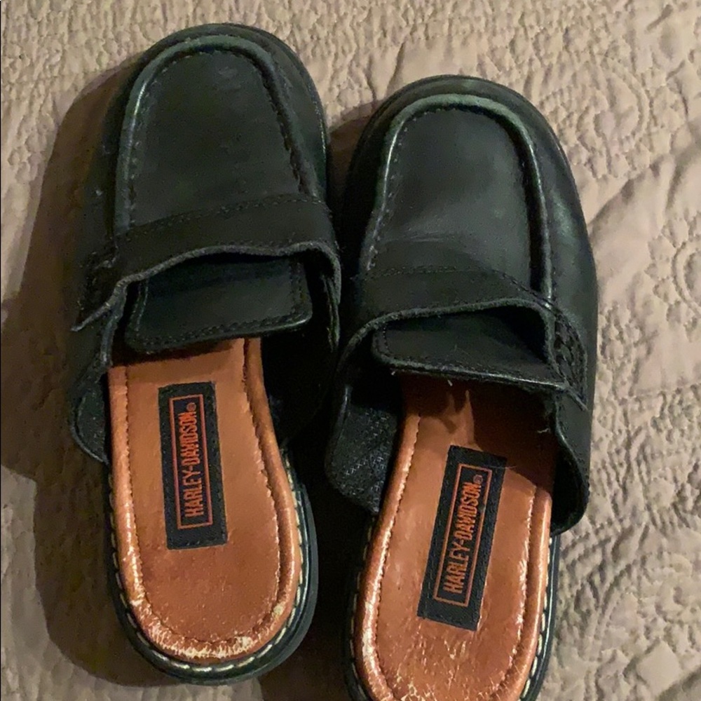 COPY - Harley Davidson slide on shoes